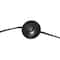 Elegant Designs™ 5ft. Black Organizer Storage Shelf and Wine Rack Floor Lamp